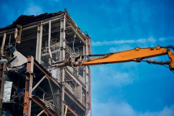 Factory Demolition in Hudson