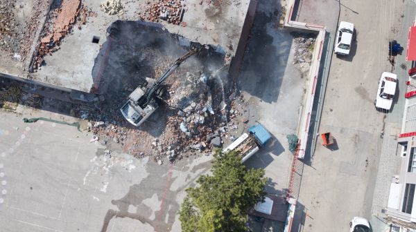 Foundation Demolition in Hudson