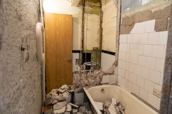 Bath Demolition in Hudson